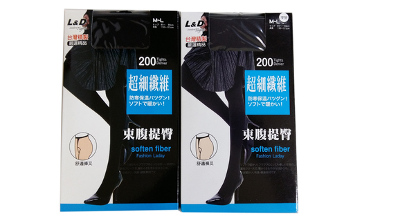 200丹超細纖維束腹褲襪LD2394