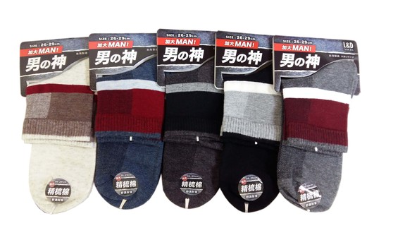 男神新潮休閒襪--網條 M7159-11