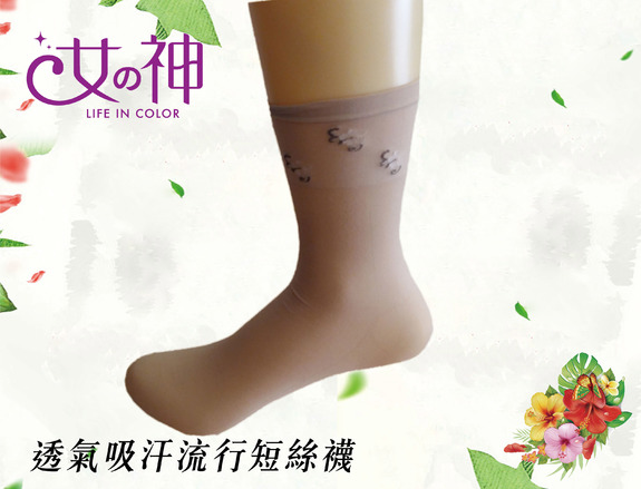 小圖短絲襪-膚 CV3001