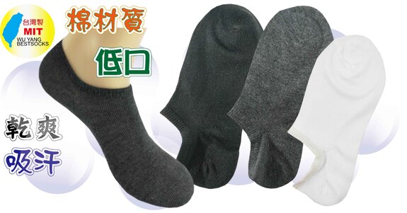 超低船形襪  EH001